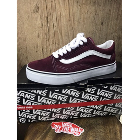 tenis vans feminino vinho mercado livre