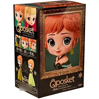 Figura Frozen Anna (coronación Estilo)-disney Qposket -gw041