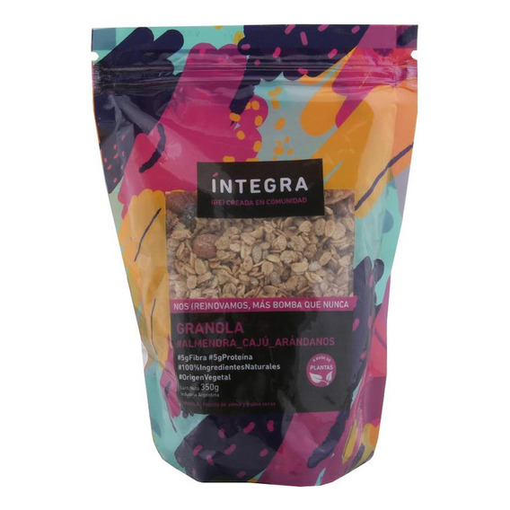 Granola Almendra Caju Y Arándanos Integra 350 G