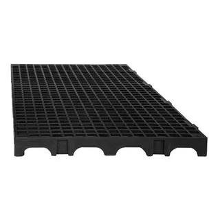 20 Paletes Estrado Pallet Piso De Plastico Preto 50x25 Full