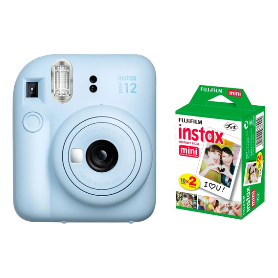 Combo Cámara Instax Mini 12 + Papel Mini X 20