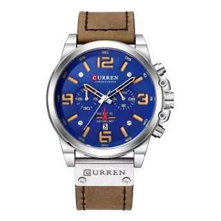 Reloj Curren Original Militar Elegante Maquina Japonesa 8314