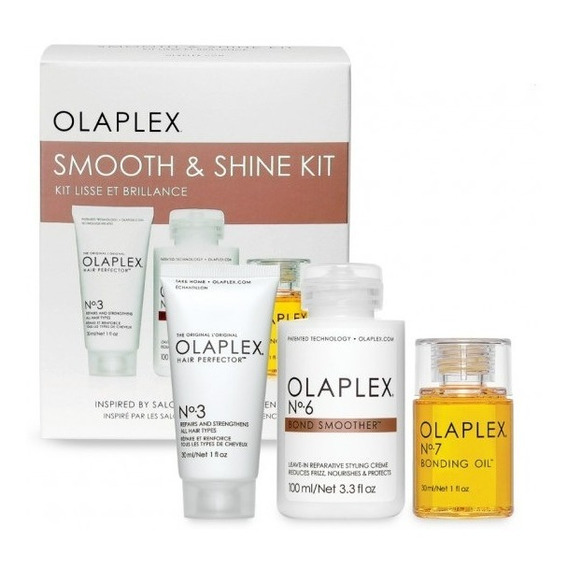 Olaplex Smooth & Shine Kit N°3 + N°6 + N°7 Original (usa)