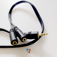 Cable De Sonido Divisor De Audio 1 A 2 | Adaptador