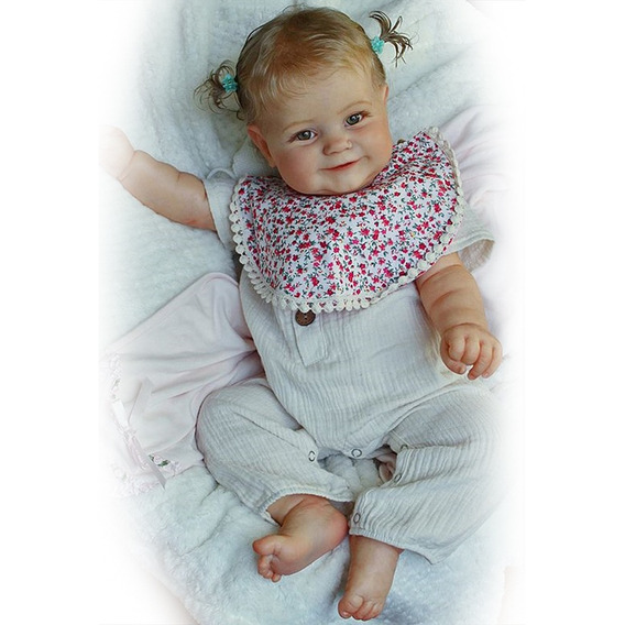 Bebe Reborn Simulated 60 Cm Body Silicona+cotton