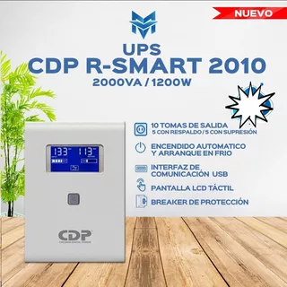 Ups Cdp R-smart 2010 2000va/1200w