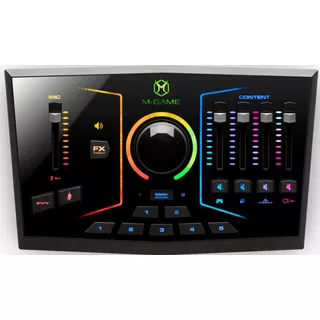 M-game Rgb Dual Interface E Mixer De Streaming M-audio