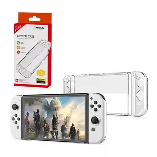 Funda Transparente Rigida Protectora Nintendo Switch Oled