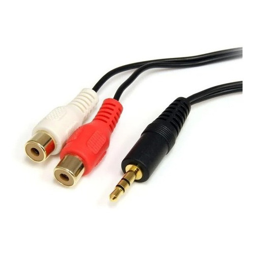 Cable De 1.8m Audio Estéreo Mini Jack A Rca - Macho A Hembra