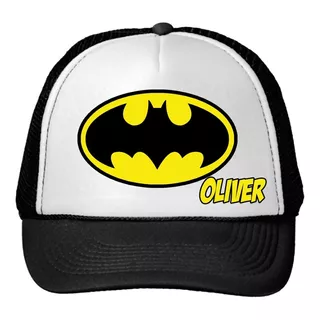 Gorras Cachuchas Batman Negro Personalizado 