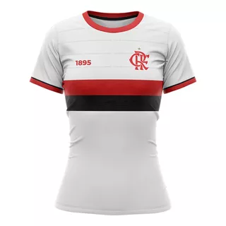 Camiseta Feminina Flamengo Fern 1895 Crf Em Dry Max Nação