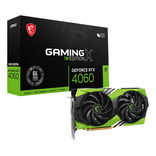 Tarjeta De Video Msi Geforce Rtx 4060 Gaming X Nv Edition 8g