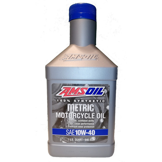 Amsoil 10w40 Metric. Aceite De Moto Full Sintético