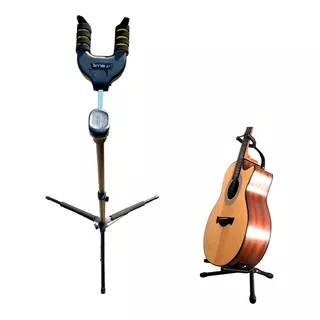 Suporte Para Instrumentos De Corda, Violão, Guitarra Preto