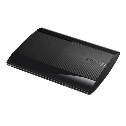 Sony PlayStation 3 Super Slim 12GB Standard  color charcoal black