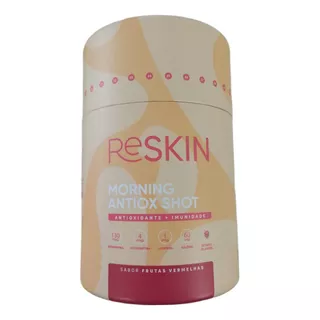 Reskin Morning Antiox Shot Sabor Frutas Vermelhas