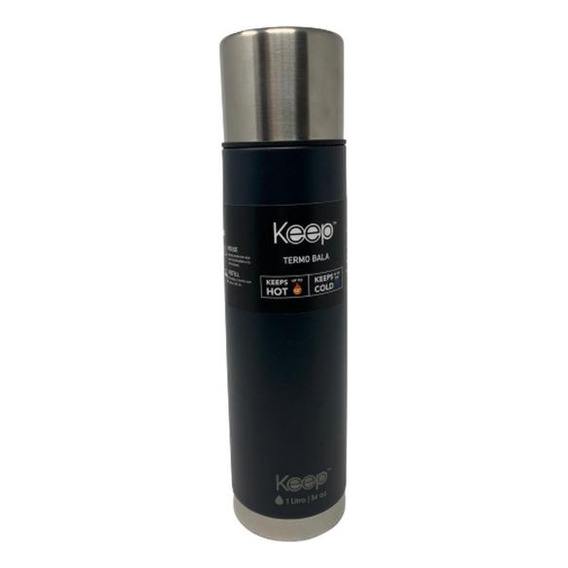 Termo Bala Keep Rubber 500ml En Acero Inoxidable Oferta