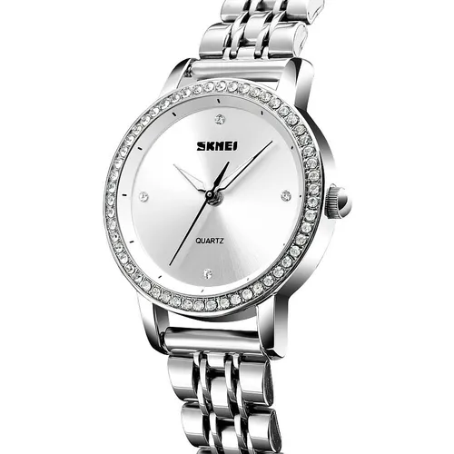 Reloj Mujer Skmei 1311 Acero Minimalista Elegante Clasico Color de