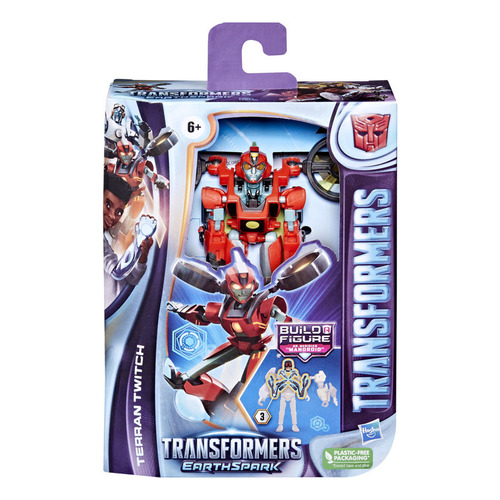 Figura Terran Twitch Transformers Earthspark Baf Mandroid