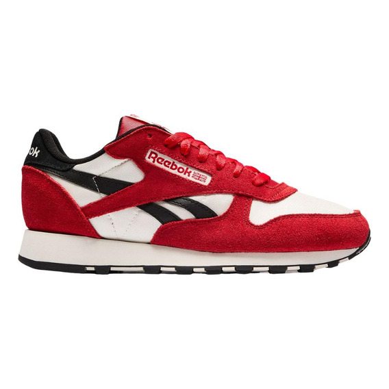 Tenis Reebok Classic Leather Red Hombre Moda Casual