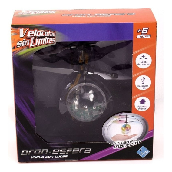 Esfera Bola Voladora Luminosa Drone Luz Led Tut Tuttishop