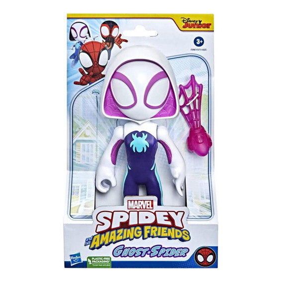 Figura Marvel Spidey His Amazing Friends Supersized 22,5 Cm