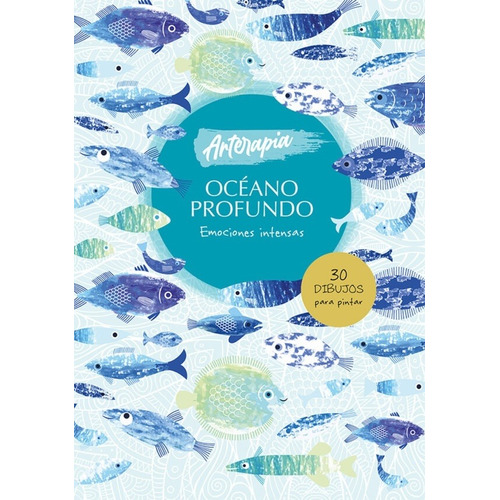 Libro Para Colorear Océano Profundo - 60 Momentos
