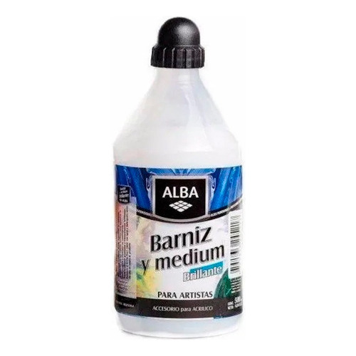 Barniz Y Medium Brillante Acrilico Alba 500ml