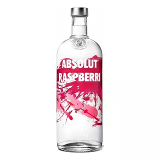 Vodka Absolut Raspberri 1 Litro Sabor Framboesa