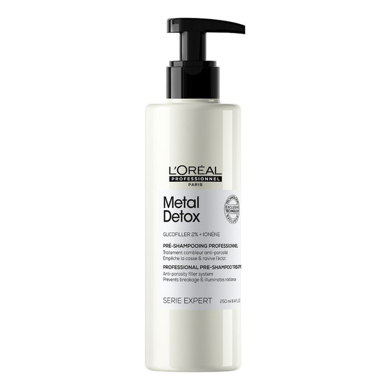 L'Oréal Professionnel Tratamiento pre-shampoo anti-porosidad 250ml Metal Detox