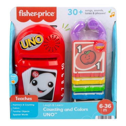 Fisher Price Ríe Y Aprende Uno- Aprende Colores Y Números