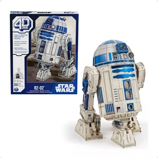 Rompecabezas Puzzle Star Wars Robot R2d2 Original 201 Piezas