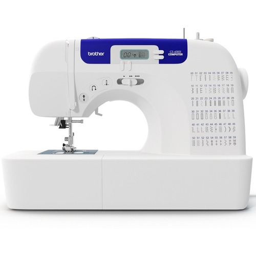 Máquina de coser recta Brother CS6000I portable blanca 110V