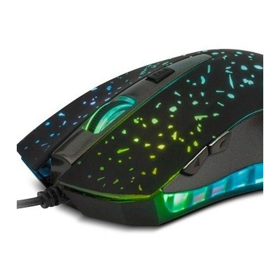 Mouse Gaming Xtech Xtm-410 6 Botones Negro Usb Febo