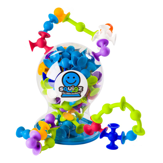 Squigz Deluxe Set, Juego De Creatividad Fatbrain Toys