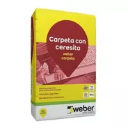 Weber Carpeta Premezcla Con Ceresita 30 Kgs Alta Resistencia
