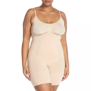 Spanx Oncore Panty Shapewear Faja Medio Muslo Xl Piel