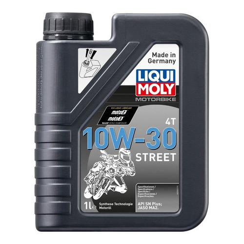 Aceite Liqui Moly Motorbike4t 10w30 Semi Sintético Street 1l