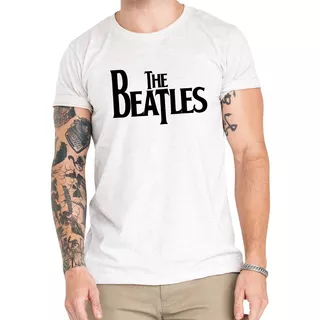 Polera The Beatles Rock Band Algodón 100% Orgánico Mus10