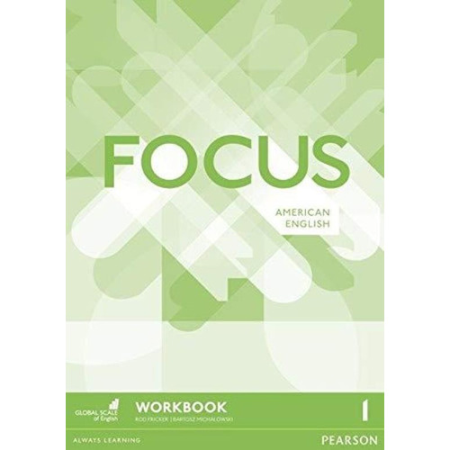Focus 1 (american) - Workbook, De Fricker, Rod. Editorial Pearson, Tapa Blanda En Inglés Internacional, 2016