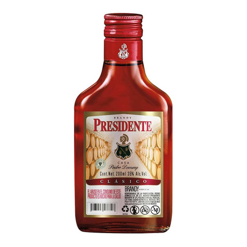 Brandy Presidente Clásico 200ml