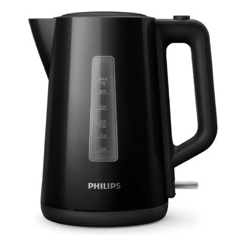 Hervidor 1,7 Lt De Plastico Philips Hd9318_20 Color Negro