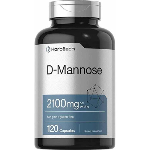 D-manosa D-mannose Salud Del Tracto Urinario 120 Capsulas