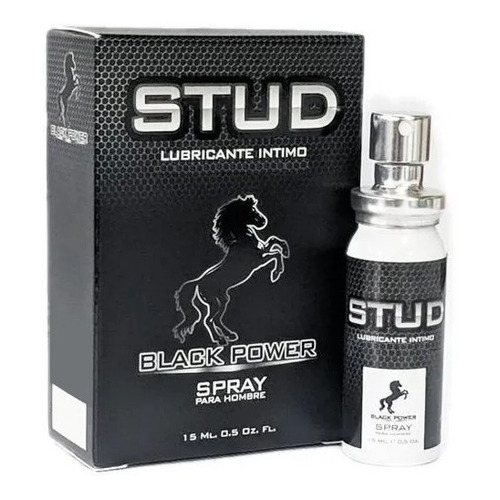 Retardante Sexual Lubricante Intimo Hombre Spray Black Power