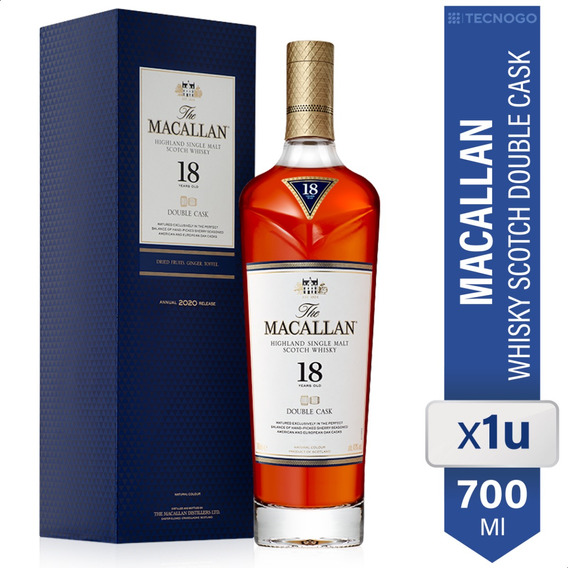 Whisky Macallan Scotch 18 Años Double Cask - 01almacen