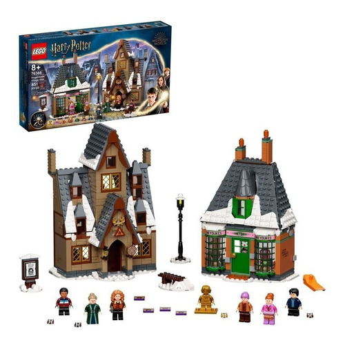 Kit Lego Harry Potter Visita A La Aldea De Hogsmeade 76388 Cantidad de piezas 851