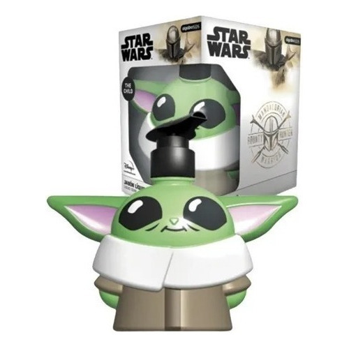 Jabón Líquido Infantil Star Wards Baby Yoda 500ml 