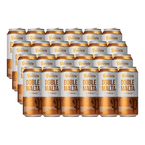 Cerveza Patricia Doble Malta Lata 473 Ml X24