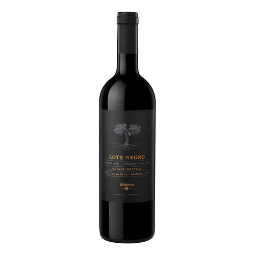 Vino Norton Lote Negro Unique Edition Malbec Cabernet Franc