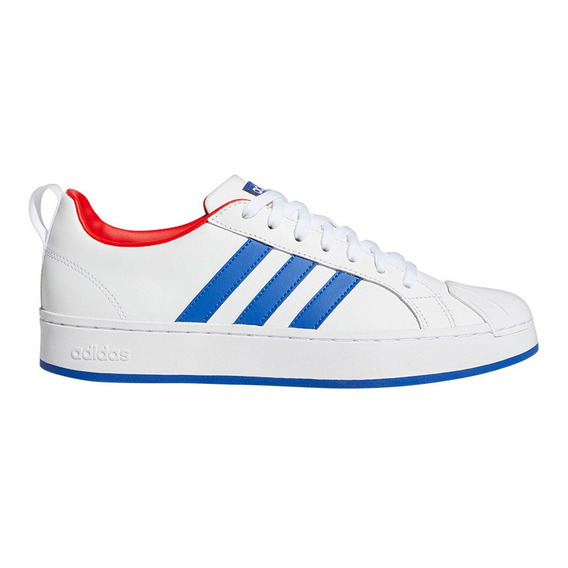 Tenis Lifestyle adidas Court Low Streetcheck - Blanco-azul